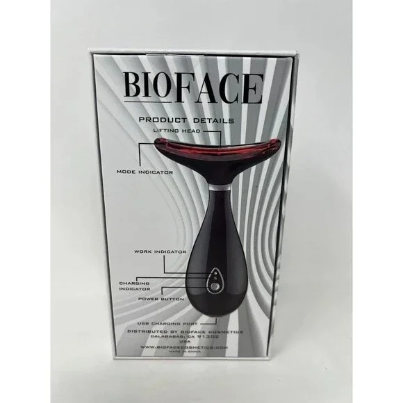 BioFACE LED Facial Neck Massager Pulsating Restore Elasticity Firmness New - Picture 3 of 3